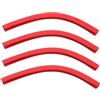 Healeved 4 Pezzi Paraurti Antiurto in Abs Rosso per Snowboard e Longboard