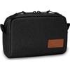 KENOBEE Marsupio Edc per uomo e donna, impermeabile, resistente, in tela cerata, con cerniere YKK, per viaggi, escursioni, attività all'aperto, nero, 7.6 inches (L) x 5.2 inches (H) x 1.2 inches (D)