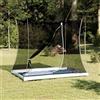 TEKGHUT Tenda interna in rete, nera, 208 x 140 x 175 cm, tenda interna traspirante con chiusura lampo, design semitrasparente per campeggio, facile da montare in coppia, facile da pulire