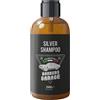 Barbers Garage® Silver Shampoo 250ml - Shampoo Antigiallo per Capelli e Barba Elimina Riflessi Giallo Arancio con Aloe Vera Idratante Condizionante per Capelli Bianchi e Brizzolati 100% Made in Italy
