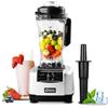 Kitchen in the box Frullatore Professionale, 1500W 2L Frullatore Elettrico, Senza BPA, Regolazione Velocità, Frulla Ghiaccio, Smoothie e Frappè (Argento)