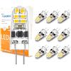 I-SHUNFA Lampadine LED G4 1.2W AC/DC dimmerabile 12-24V bianco naturale 4000K