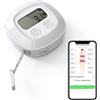 arboleaf Smart Metro a Nastro Digitale per Misurare Corpo, Metro da Sarta Morbido Smart, Metro per Misurare Corpo con App, Utilizzato per Misurare la Circonferenze Corporee, Unità Pollici/CM
