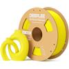 DEEPLEE Filamento PLA Basic 1.75 mm, Bobina da 1 kg Giallo, Precisione ±0.02 mm, Avvolgimento Antiostruzione per Stampanti FDM