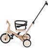 Petite&Mars Turbo 5 in 1 Triciclo evolutivo - Bicicletta bambino multifunzione regolabile, 1,5 - 5 anni (beige lamas)