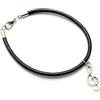 Miniblings Clef Ciondolo Braccialetto Braccialetto Fortunato Nero Chiave di Violino
