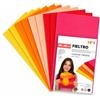 Sidi Global Market SIDI Feltro Pack Colori Caldi 5 Fogli 40x30 Tessuto Hobbistica DIY