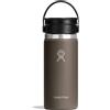 Hydro Flask - Wide Flex Sip Lid Coffee 473 ml (16 oz) - A tenuta stagna, isolato, compatibile con portabicchieri - Mantiene le bevande fredde 24 ore e calde 12 ore - Sandpiper
