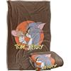 LOGOVISION Tom And Jerry Coperta super morbida al tatto setoso - 91 x 147 cm
