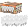 OSRAM NATURE LOOP - lampade LED particolarmente sostenibili in plastica riciclata, Confezione vantaggiosa con 15 lampadine, sostituzione 100W, bianco caldo (2700K), ecologico