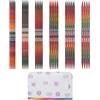 KnitPro Set di aghi a doppia punta in legno Symfonie 2-20 cm