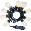 Xanlite Catena luminosa LED 5M 12V espandibile IP44 10 palline ST48 mini Edison