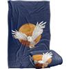 LOGOVISION Harry Potter Hedwig And The Moon Coperta super morbida al tatto setoso - 91 x 147 cm