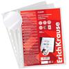 Alphaink Buste Trasparenti Anelli A4, 100 Pezzi, Finitura Liscia Lucida (Glossy) 60 Micron, Multiperforate 11 Fori, PP, 23,5 x 30,5 cm