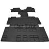 Car Lux - AR05351 Tappeti in gomma su misura completa per Opel Zafira Life dal 2020 - 6m con passo