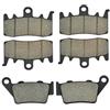 CFSJRXZ Pastiglia Kit Pastiglie Freno A Disco Anteriori E Posteriori Per Moto Per BMW F 800R, F800R Sport, 800 R K73, F900R, F900XR, 900 XR, Accessori Motocicletta Pastiglie Freno Disco(Anteriore Posteriore)