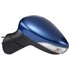 Rdtnvc Specchio Per Ford Per Fiesta Mk7 MK8 2009 2010 2011 2012 2013 2014-2017 Specchietto Retrovisore Laterale Elettrico Completo Portiera Specchietto Retrovisore Esterno(Blue-Left Side)