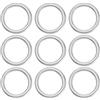 Create idea 25 guarnizioni di ricambio per tappo di scarico dell'olio N0138157 N0138158 compatibile con VW compatibile con Audi compatibile con rondelle per tappo di scarico dell'olio Skoda