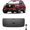 Ruiya 2026 Upgrade Ombrello Parasole Auto Parabrezza Compatibile con Ford Explorer EV | Capri EV 2025 2026 / Hyundai Tucson 2016-2026, Parasole Anteriore Pieghevole Protezione UV, Accessori Explorer