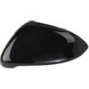 SIJYG1 Coperchio Specchietto Laterale Per Golf 7 MK7 2015-2019 Alloggiamento Specchietto Retrovisore Calotta Specchio Retrovisore(Black,Sinistra)