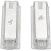 Jodriva 2 pezzi nessun errore LED di cortesia vano piedi sotto la luce della porta, for Range Rover/Sport Discovery, for Land Rover, Evoque LR2 LR3 LR4 Lampade for auto Luce per vano piedi auto