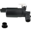 Greacesrio Pompe per lavavetro, compatibile con 207 307 C2 C3 C4 Twingo 2 Trafic 2 | Xsara Picasso Clio 3 4 Scenic Kangoo Dacia Sandero Duster Logan Fiat 643475 643470 643492 91160063 93160293