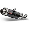 MIVV Scarico Mivv GPl Suzuki Gladius 650 09-15 Acciaio Inox Nero
