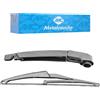 Metalcaucho Tergicristallo posteriore 68332 posteriore Refil spazzola tergicristallo con guida elastica integrata 270mm Compatibilità con JEEP Renegade SUV BU, B1