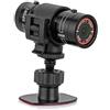 CCZRD Videocamera Sportiva For Bicicletta Impermeabile DV Action Video Dash Cam Motocicletta Moto Casco Registratore Di Guida For Auto Cattura I Dettagli Con Nitidezza(Only Cam)