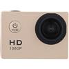 CCZRD Mini HD 1080P Sports Action Videocamera for registrazione subacquea impermeabile Full Cam Camcorder for videoregistratore for esercizi estremi Cattura I Dettagli Con Nitidezza(Gold)