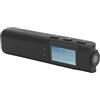 Plyisty Fotocamera Sportiva per Occhiali, Fotocamera FPV Grandangolare 2.7K HD 110° con Display da 0,96 Pollici, Stabilizzazione a 2 Assi per Ciclismo, Escursionismo, Lavoro, (Black)