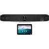 Poly Studio X70 & TC10 Touch Controller - Kit per videoconferenza con montaggio VESA - Dual 4K UHD Capture, 120º & 70º FOV, schermo da 10 pollici (1280 x 800), altoparlanti stereo, blocco del rumore