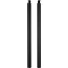 PATIKIL 2 Pezzi Astina Di Estensione In Metallo 6 Lega Di Alluminio Nero | Filettatura Femmina-Maschio 1/4-20 0.31, Leggera, Accessorio Stabilizzatore Tubo Allungatore