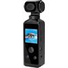 CCZRD Videocamera Tascabile 4K 1080P HD 1.3 Schermo LCD Girevole A 270 ° Wifi Mini Fotocamera Sportiva Con Custodia Impermeabile Telecamere Di Movimento Cattura I Dettagli Con Nitidezza(Only Camera)