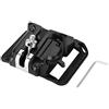 Entatial Supporto per fondina per cintura da cintura per fotocamera Supporto per fondina per cintura da 1 pezzo Gancio per fotocamera da 1/4 di pollice Supporto per fibbia per cintura a sgancio rapido per DSLR