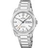 Festina Swiss Made Orologio Uomo in Acciaio Inox. 316l Argentato