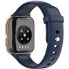 Tyogeephy Compatibile con Oppo Watch 46mm Cinturino Donne/Uomo Sostituzione Silicone Braccialetti Colore Watch Accessori con bottone in metallo per Oppo Watch