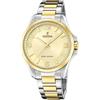 Festina Orologio Uomo Solar in Acciaio Inossidabile 316l Multicolore | Vetro Minerale ad Alta Resistenza, Impermeabile 5 ATM F20657/2 Solar Energy