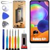 ERYNK Display LCD per Samsung Galaxy A31（A315） SM-A315F, SM-A315F/DS [Nessuna funzione di impronta digitale] [6.4] display LCD Touch Screen Digitizer con set di attrezzi