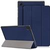 DINGGUAGUA Custodia Compatibile con Samsung Galaxy Tab A8 2022 SM-X200/X205 10.5 Pollici 2022 Ultra-sottile Cover con Funzione Supporto,Blu scuro