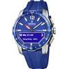 Festina Orologio Smart Uomo Ibrido Connected D in Gomma Blu