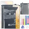 Aousavo BM4Y Batteria di ricambio compatibile con Xiaomi Poco F3 Redmi K40 Pro K40 Pro + con kit di ricambio 0