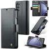 oiysrtoc Cover per Samsung Galaxy Z Fold 5 in Pelle PU Premium, Portafoglio con 3 Fessure Carte e Supporto, Blocco RFID, Chiusura Magnetica Custodia Samsung Galaxy Z Fold 5, Nero