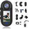 Cossify Leichte Daumen-Action-Kamera mit magnetischer Halterung,Kleine Bodycam Körperkamera Überwachungskamera für Reisen, Outdoor
