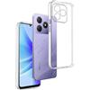 REY Cover in Gel TPU Trasparente per BLACKVIEW OSCAL Flat 2 - OSCAL Flat 2c, Ultra Sottile 0,33 mm, Morbido Flessibile, Custodia Silicone