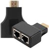 Aukson C26 2x 30m da HDMI a RJ45 Port Extender Network LAN Ethernet Cat5e CAT6