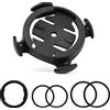 CooSpo Supporto rotondo standard per ciclocomputer GPS di rotazione 1/4 compatibile con ciclocomputer GPS Garmin, IGPSPORT... per manubrio e potenza