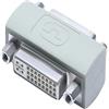 DTECH Adattatore DVI Femmina a Femmina DVI-I a DVI-I Adattatore per Estendere il Cavo Monitor Compatibile con PC Desktop Computer Monitor