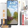YHX-OU 6.52'' Nero Schermo per Oppo A16 Oppo A16s CPH2271 CPH2269 LCD Display Touch Screen Digitizer Ricambio Assembly con Utensili Inclusi