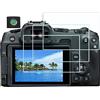 HUIPUXIANG EOS R8 Protezione Pellicola per Canon EOSR8 (per gli accessori), 0,3 millimetri ad alta definizione 9H durezza ottica LCD Premium copertura di vetro protettivo [3+1 Pack]
